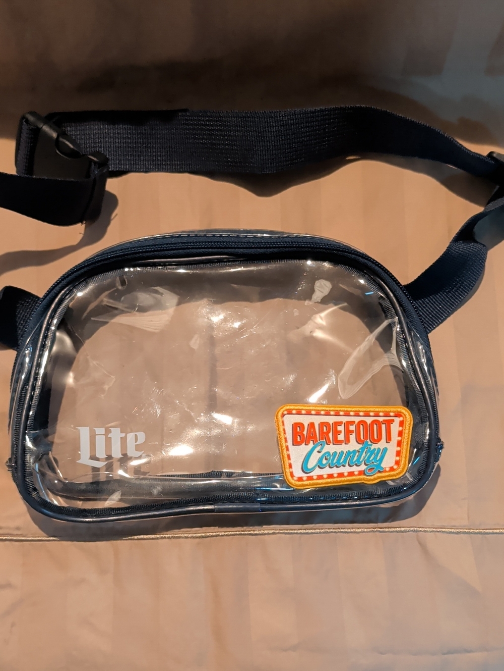 Lite Barefoot Country Clear Navy Fanny Pack - Unbranded